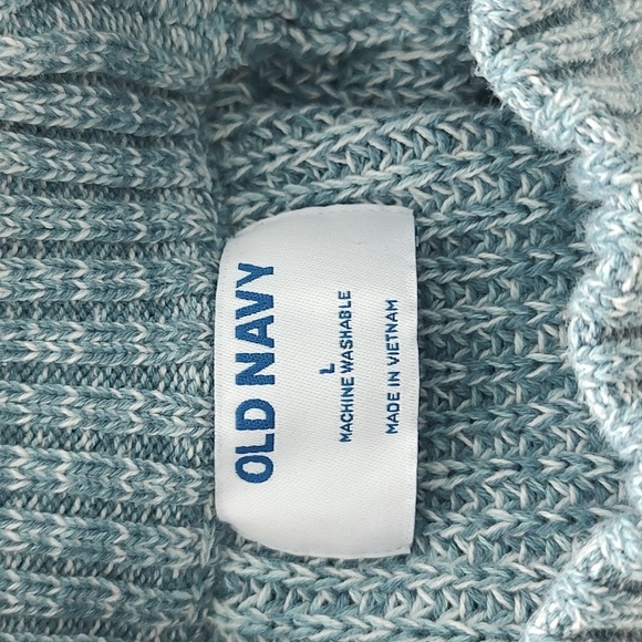 Old Navy Teal Knit Crew Neck Sweater - Picture 8 of 9